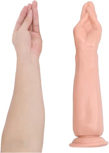 Miniatura 5 de Manos artificiales de 14.6 in, tapón anal, juguetes para mujeres, dilatador vaginal, dilatador para hombres, dildos grandes, masturbador femenino