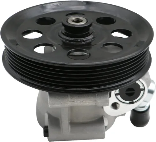 Cheful Bomba de dirección asistida con polea, apta para Ford F-450 Super Duty 2011-2016, F-550 Super Duty 2011-2016, V10 6.8L, repuesto #