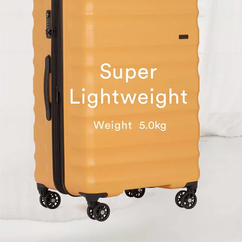 Miniatura 2 de ANTLER Clifton Suitcases Juego de 3 Maletas de mano, medianas y grandes Funda rígida súper ligera para viajes y vacaciones Equipaje con 4