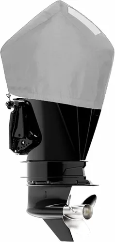 Miniatura 10 de Cubierta de motor fuera de borda para Mercury, cubierta de motor de barco resistente impermeable con ventilación de malla (Tamaño-M706-V)
