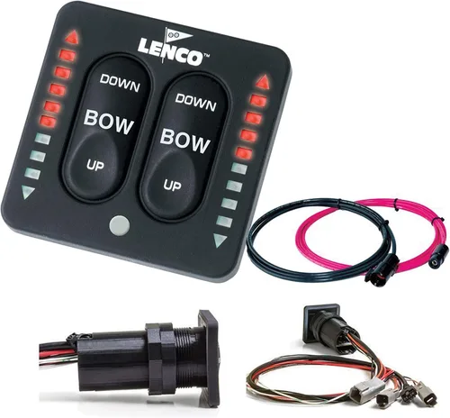Miniatura 2 de LENCO Marine 15171-001 - Interruptor LED con coleta, doble