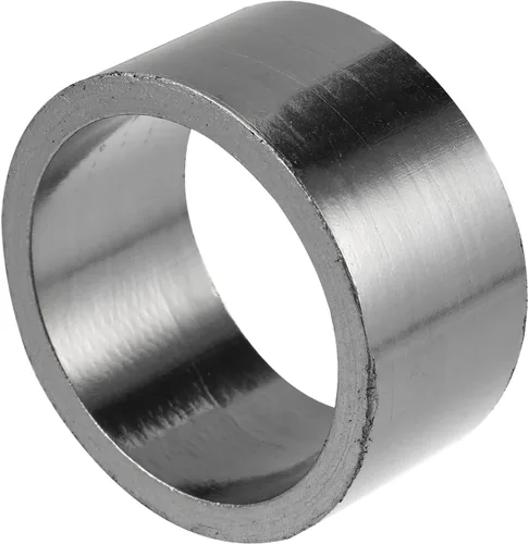 Miniatura 10 de uxcell Junta de tubo de silenciador de escape universal de 35mm ID 41mm OD para motocicleta, juntas de escape de grafito, anillo de sello
