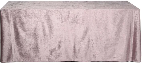 Miniatura 17 de Efavormart - Mantel rectangular de terciopelo negro prémium de 60 x 102 pulgadas para eventos de fiesta de boda