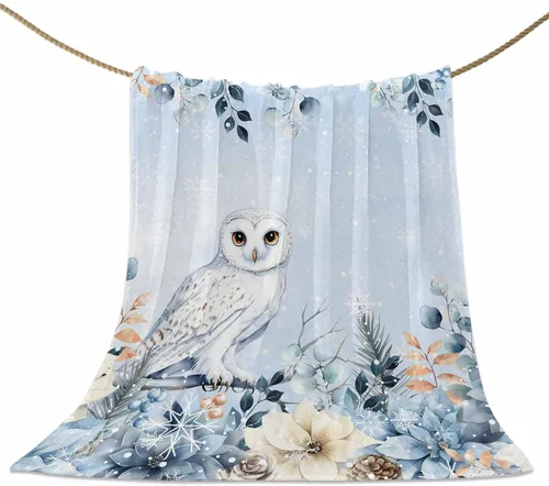 Miniatura 38 de Mantas de Tiro de Muñeco de Nieve de Navidad, Manta de Vellón Suave de Vacaciones de Invierno Decorativa para Hogar Sofá Sillón Silla Sala de Estar