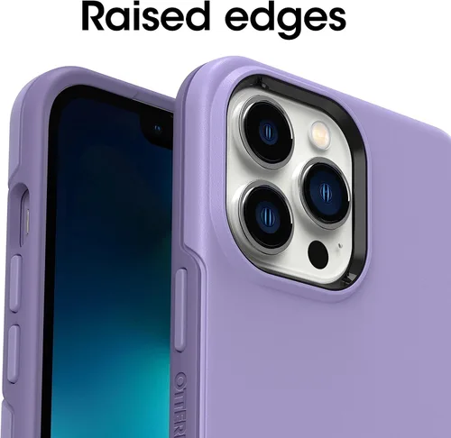Miniatura 5 de OtterBox iPhone 13 Pro Max & iPhone 12 Pro Max (Solo) - Funda de la Serie Symmetry - Púrpura Reset - Ultra Elegante - Compatible con Carga Reajustar