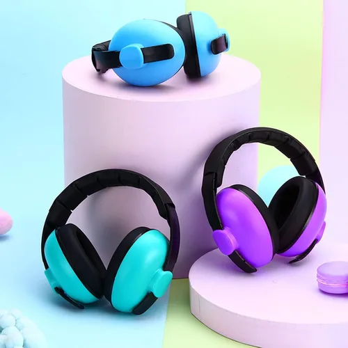 Miniatura 6 de Protección auditiva para niños, protectores de oídos, orejeras con cancelación de ruido, audífonos a prueba de sonido para niños pequeños