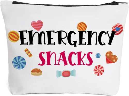 Miniatura 9 de Fokongna Divertida bolsa de maquillaje de viaje, bolsa de aperitivos, regalos para mujer, bolsa de viaje para fin de semana para mamá, nana, Hija