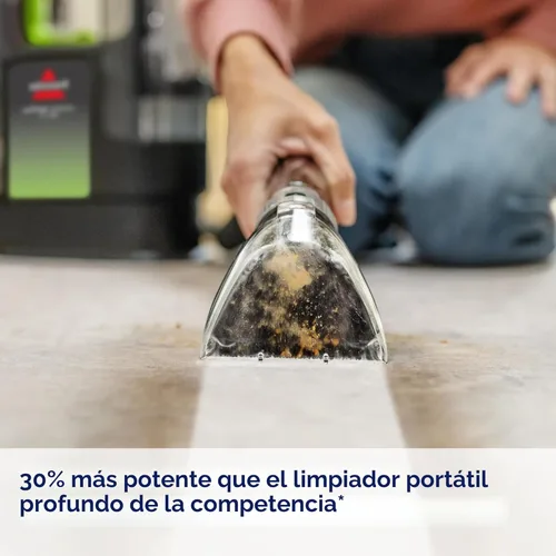 Miniatura 3 de BISSELL® Little Green® Max Pet Limpiador Profundo Portátil para Alfombras y Tapicería, Detallador para Carro/Auto, con Herramienta Autolimpiante