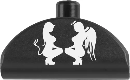 Miniatura 96 de NDZ Performance Enchufe de marco de agarre de aluminio para Glock Gen 4-5 17 19 22 23 24 31 32 34 35, 0.354 in, .40 .357, .45 sin brecha sin correas