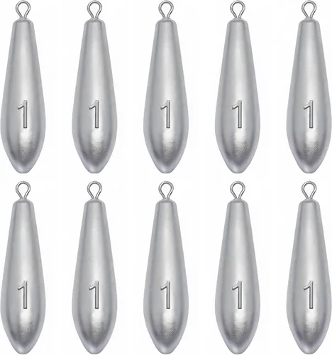 Miniatura 11 de Pesas de pesca Drop Shot Sinkers para pesca de agua dulce en agua salada