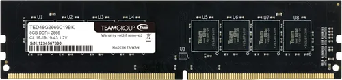 Miniatura 9 de TEAMGROUP Elite DDR4 32GB Kit (2 x 16GB) 2666MHz (PC4-21300) CL19 UDIMM 288 Pin Memoria de escritorio - TED432G2666C19DC01