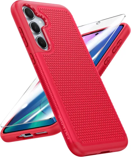 Miniatura 162 de FNTCASE Funda para teléfono Galaxy A14-5G: protección contra caídas de grado militar Samsung A14 5G, probada contra caídas de 14 pies, protector