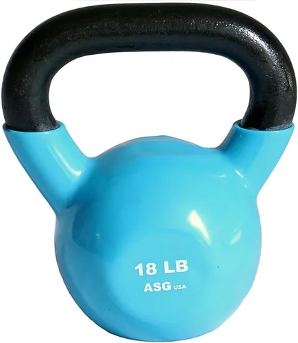 Miniatura 6 de Ader Vinyl Kettlebell Choice de 5,8,10,12,15,18,20,25-50 libras