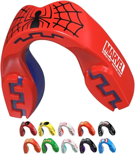 Miniatura 9 de Marvel Sport Mouth Guard, Dual Layer Mouthguard for Adults & Youth with Case (Beast, Junior (up to 11 Years))