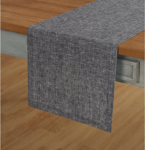 Miniatura 23 de Solino Home - Camino de mesa de lino, amarillo limón cambray, 14 x 120 pulgadas, Athena, lavable a máquina y de 100% lino europeo hecho a mano 15
