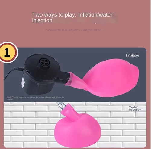 Miniatura 3 de Bola de burbujas llena de agua de 36 pulgadas, bola de globo de burbujas inflable para adultos, bola de TPR para inyección de agua creativa, bola