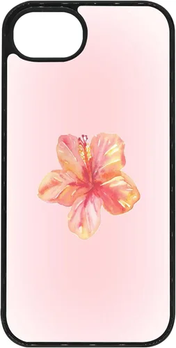 Miniatura 121 de Funda de teléfono de playa de verano a prueba de golpes y protectora con hibisco, bonitas fundas de teléfono para iPhone XR jamaica (Hibiscus Flower)
