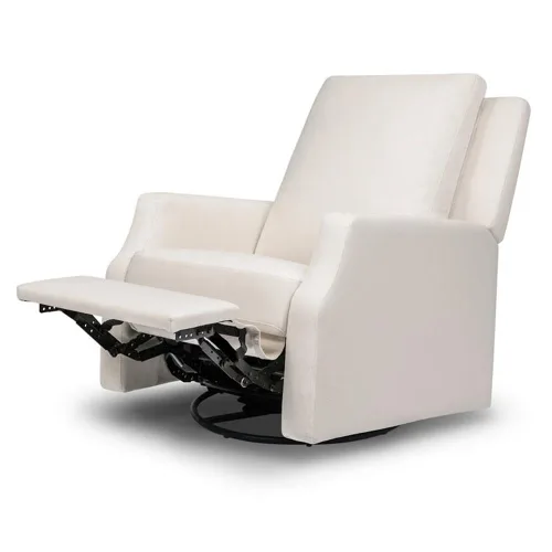 Miniatura 4 de Namesake Crewe Glider - Silla reclinable para guardería – GREENGUARD Gold & Certi-PUR certificado US – Mecedora deslizante para guardería y sala