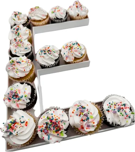 Miniatura 17 de 12" o GRANDE 16" - Cajas de número rellenables de plástico reutilizables de alta calidad para embutidos, cajas de cartas para fiesta de cumpleaños