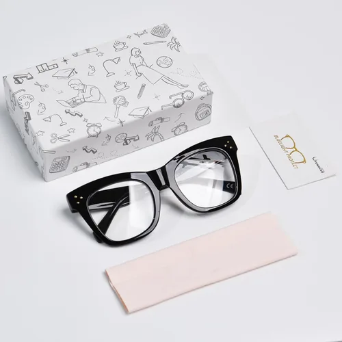 Miniatura 7 de FONHCOO Oversized Progressive Reading Glasses for Women Men Large Square Blue Light Blocking Computer Readers
