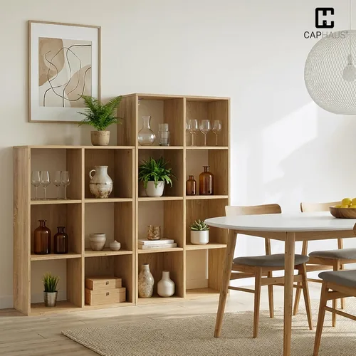 Miniatura 9 de CAPHAUS Estante organizador de almacenamiento resistente de 11 pulgadas, con borde exterior grueso, divisor de estante de almacenamiento con parte