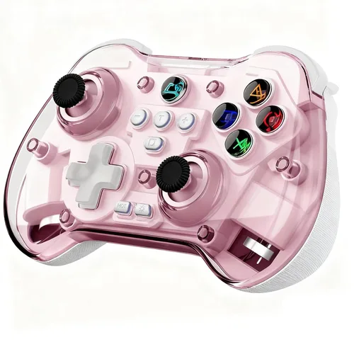 Miniatura 13 de Koiiko Wireless Gaming Controller for ipad/iphone Android/PC/Switch/Streaming on Xbox/PS4/PS3, Bluetooth, Pocket Size, 7-Colors LED, Hall Effect