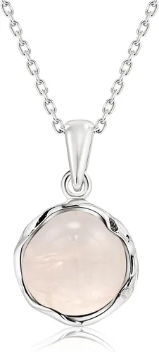 Miniatura 13 de 925 Sterling Silver Gemstone Necklace Women - Gemstone Pendant Necklace Silver- Birthstone Necklace - Silver Jewelry for Women- Minimalist Jewelry