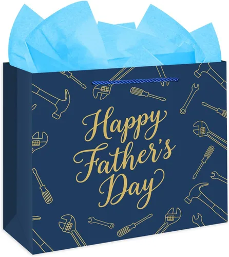 Miniatura 16 de Bolsas de regalo del día de San Valentín de WhatSign - Bolsas de regalo de San Valentín medianas de 11.5" con papel de seda y asas, regalos de papel