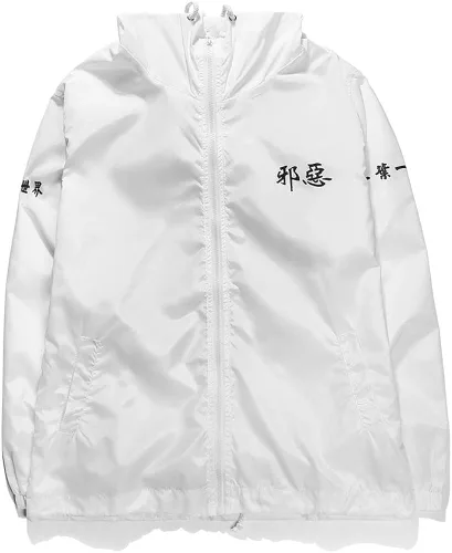 Miniatura 2 de Chaqueta rompevientos Aitfineism para hombre, liviana, con capucha y cordón