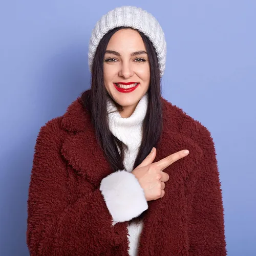 Miniatura 7 de Puños calentadores, de Simplicity, de invierno, para mujer, de piel sintética