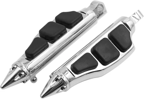 F FIERCE CYCLE 1 par 25,4mm de reposapiés traseros de aluminio para motocicleta, juego de reposapiés, reposapiés, soporte de reposapiés, bicicleta