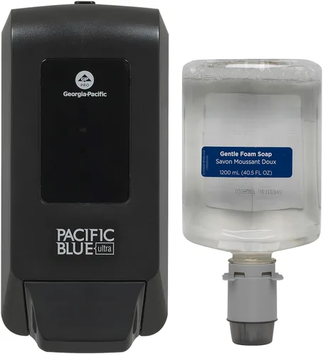 Miniatura 12 de Georgia-Pacific Blue Ultra Despachador de jabón y gel sanitizante. Despachador manual., individual, Negro, 1