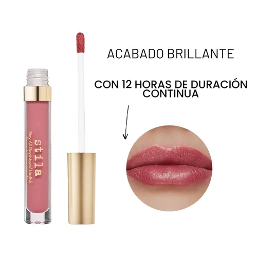 Miniatura 3 de stila Stay All Day Sheer & Shimmer Liquid Lip Pura Shimmer