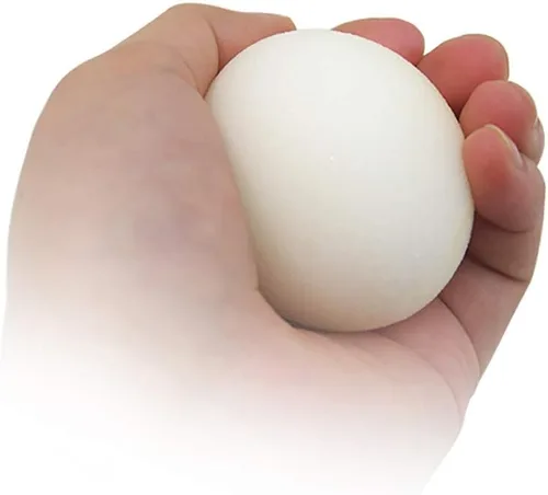 Enjoyer Huevos de esponja suave, trucos de magia, accesorios de mentalismo mágico de primer plano de calle, juguetes de comedia (paquete de 10)