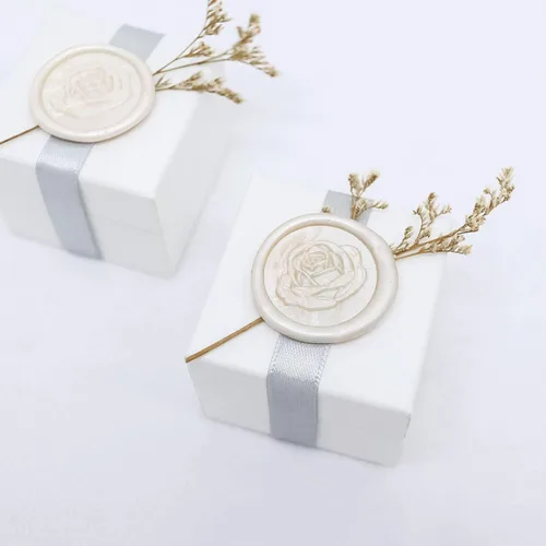 Miniatura 2 de Voseyhome timbre y regalo, The Rose Wax Sello de sello (mango de madera)