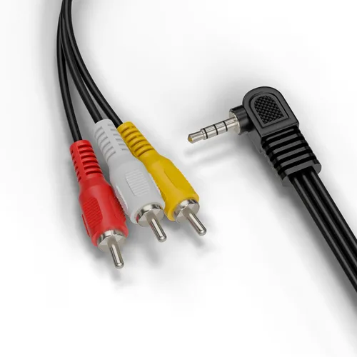 Miniatura 8 de THE CIMPLE CO Cable de audio y video RCA macho de 0.138 in a macho compatible con Roku y TiVo, cable A/V, no para cámaras, conector de cable