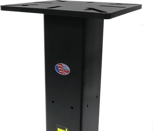 Miniatura 6 de Trick-Tools Versa-Mount - Pedestal de piso de tornillo móvil resistente y amoladora, fabricado en los Estados Unidos