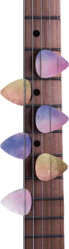 Miniatura 6 de KEIAHUAN Cool Skull - Púas de guitarra – Plectros triángulos clásicos para bajos, guitarras acústicas y eléctricas – Púas pesadas para guitarristas