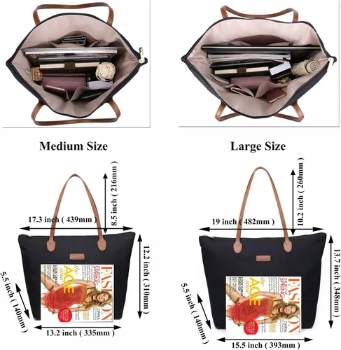 Miniatura 4 de Bolso de nylon ligero resistente al agua del bolso de mano