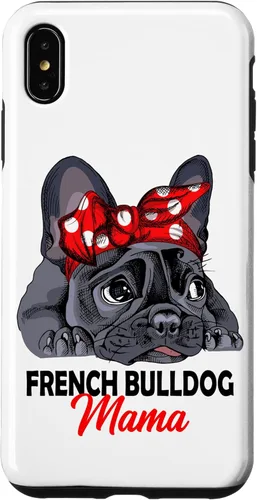 Miniatura 11 de iPhone 13 Pro Max Frenchie Mama Lindo Bulldog Francés Perro Mamá Divertido Estuche de Regalo para Mujer