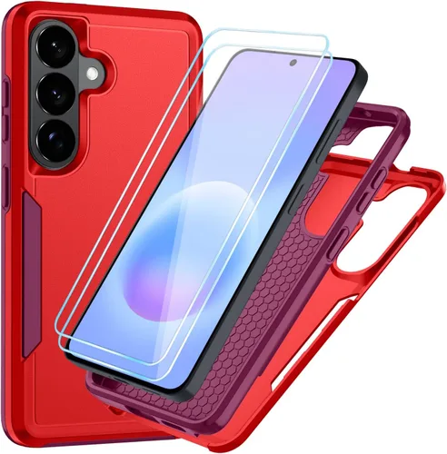 Miniatura 61 de Funda para Samsung Galaxy A15 5G con protector de pantalla HD [protección contra caídas de grado militar] Protección de cuerpo completo resistente a