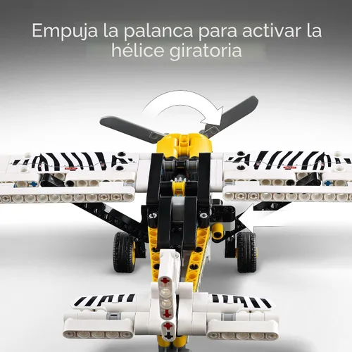 Miniatura 3 de Avión de juguete LEGO Technic - Avión de juguete para construir para niños, niños y niñas, a partir de 8 años - Juego de avión modelo con hélice