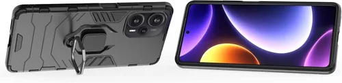 Miniatura 4 de Funda para Xiaomi Poco F5 5G, soporte magnético para automóvil para Xiaomi Poco F5 5G 23049PCD8G/Redmi Note 12 Turbo 5G 23049RAD8C0 Case Negro