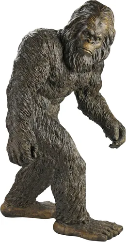 Miniatura 9 de Design Toscano yeti con sombrero de Papá Noel, divertido adorno navideño para árbol de Navidad, 5,1 cm de ancho, 2,5 cm de profundidad, 7,6 cm