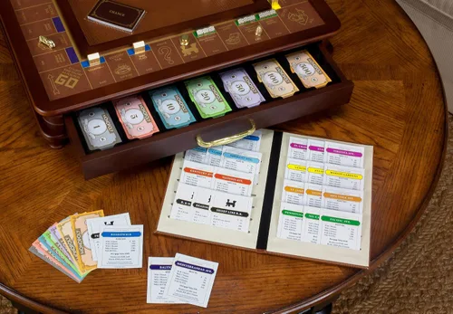 Miniatura 7 de Juego de mesa Monopoly en madera, de Winning Solutions