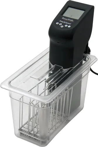 Miniatura 2 de LIPAVI Tapa C5L-PCR para contenedor LIPAVI C5 Sous Vide, con corte de precisión para el circulador de inmersión PolyScience Creative
