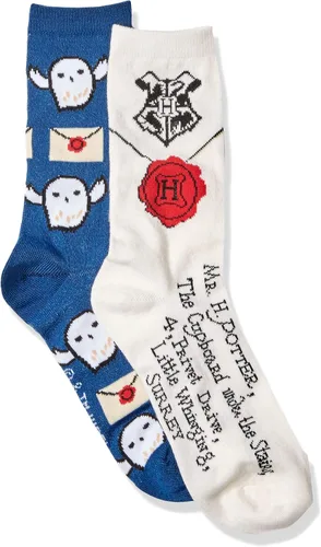 Miniatura 2 de Harry Potter Hedwig Letter to Hogwarts - Calcetines para mujer (2 pares)