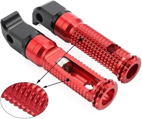 Miniatura 4 de Motorcycle Foot Pegs Rest Motorcycle Passenger Pedal Rear Footrest Foot Peg for MT 07 09 for Tracer 700 900 XSR 03 10 FZ 8 6 FZ1 YZF R3