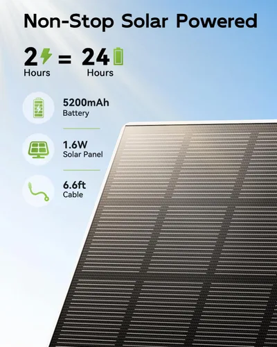 Miniatura 3 de Cámaras de seguridad 2K 4MP inalámbricas para exteriores, cámaras alimentadas por energía solar para seguridad del hogar, sin suscripción, detección