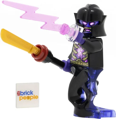 Miniatura 2 de LEGO Ninjago La batalla final: Minifigura Overlord con armas